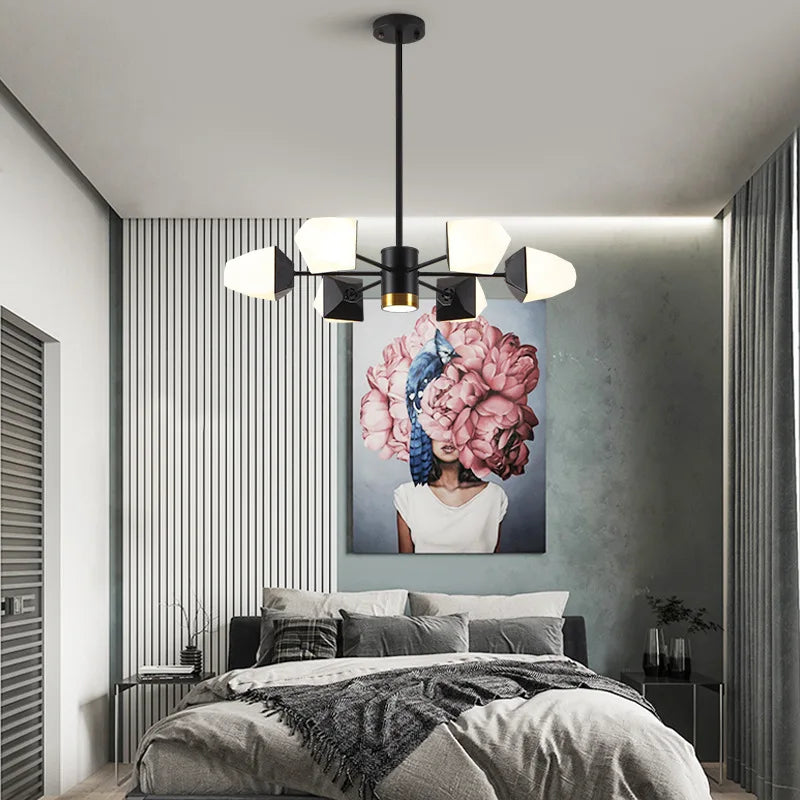 lustre moderne à LED pour un éclairage magique intérieur - vue 4 sur 11