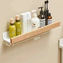 étagère en bois support d'angle sans perçage pour rangement