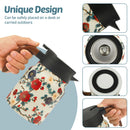 théière isotherme vintage motifs floraux acier inox infuseur