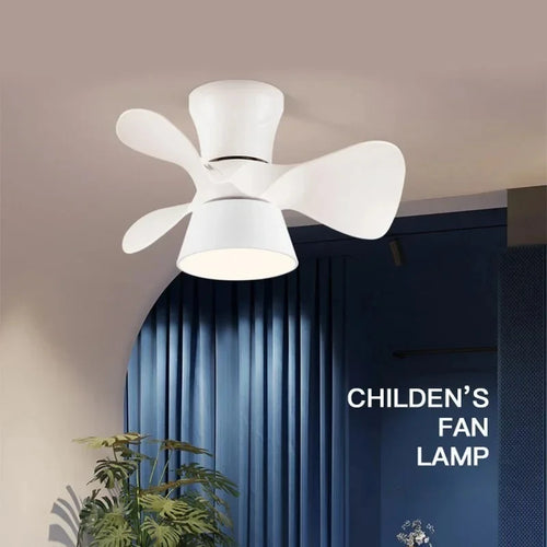 ventilateur de plafond lumineux avec télécommande et 6 vitesses - vue 2 sur 12