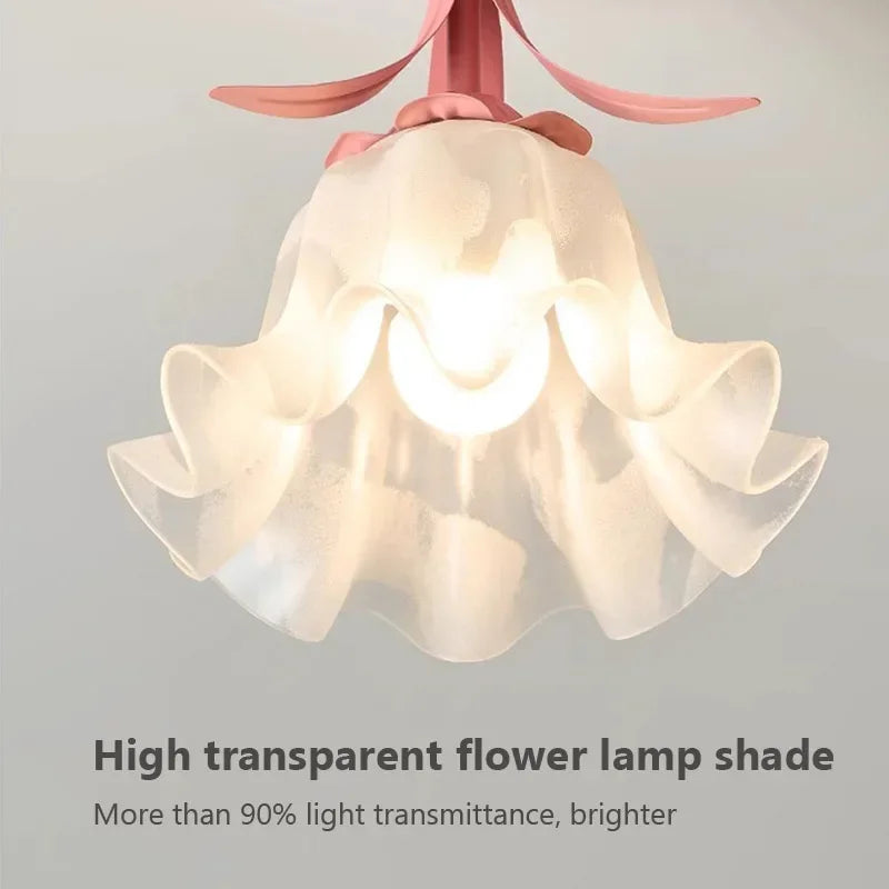 plafonnier moderne design élégant pour décoration intérieure fleurie - vue 5 sur 10