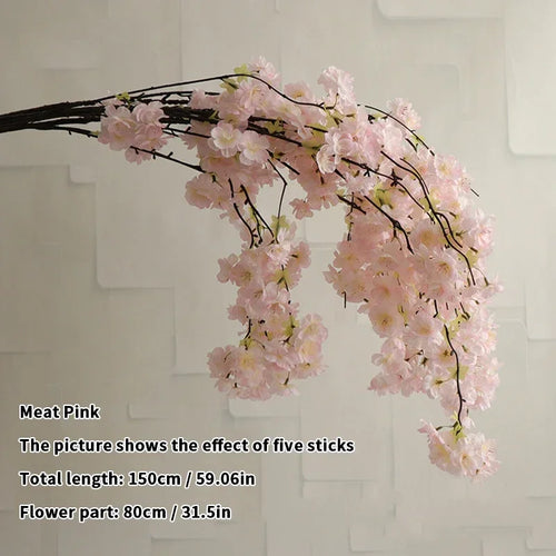 fleur de cerisier artificielle pour décoration et bricolage - vue 26 sur 27
