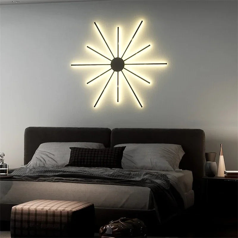 applique murale moderne créative pour décoration intérieure élégante - vue 3 sur 22
