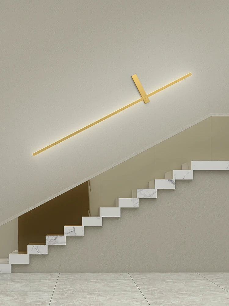 applique murale minimaliste moderne pour ligne de fond télévision - vue 4 sur 8