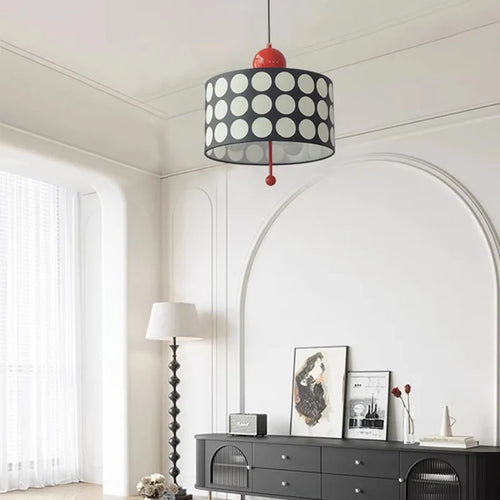suspension cylindrique métallique pour luminaires de cuisine - vue 2 sur 7