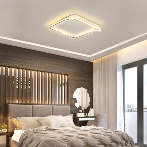 lustre moderne à leds pour décoration intérieure - vue 5 sur 12