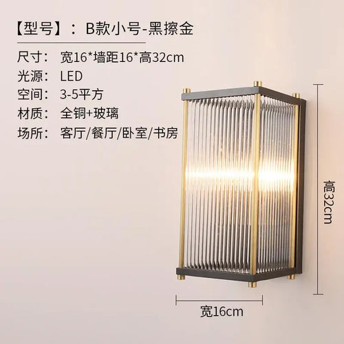 applique murale moderne en cristal doré argenté à led décorative