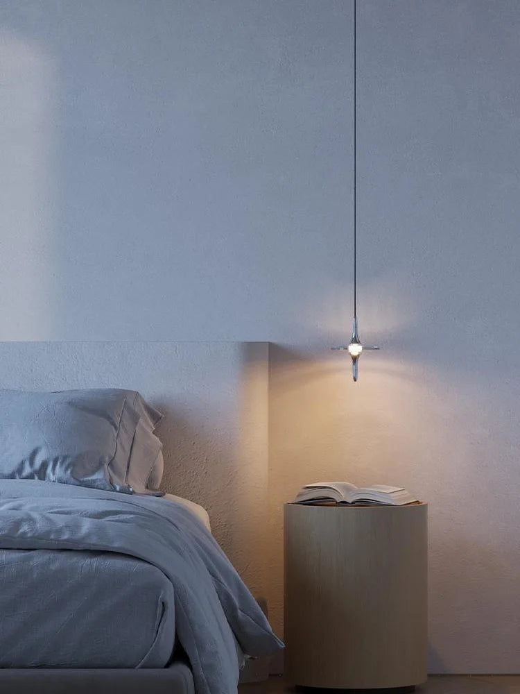 lustre à led design pour intérieur moderne élégant - vue 6 sur 10