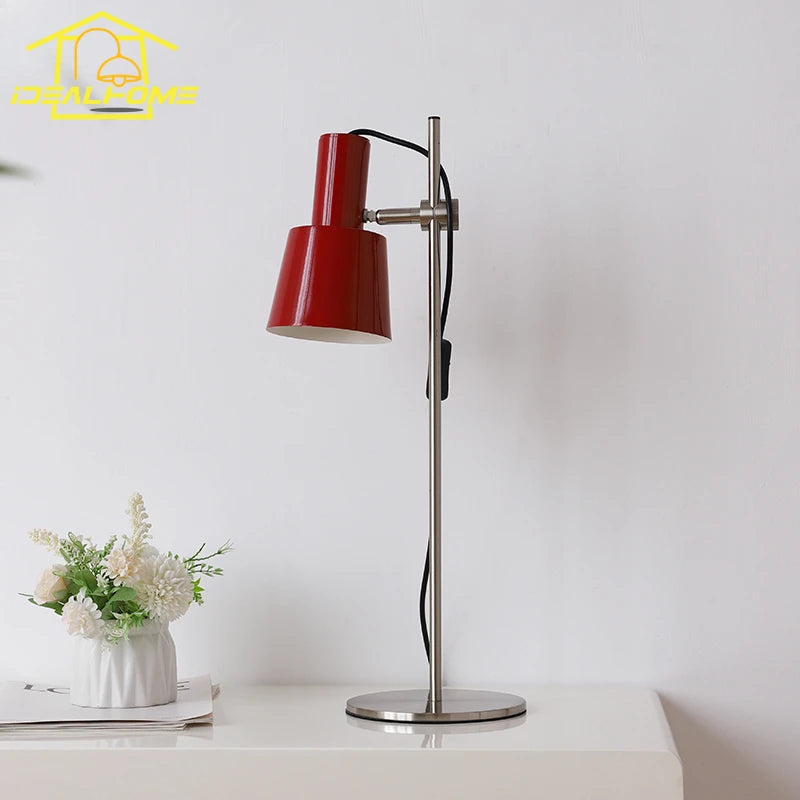 lampe de bureau réglable design rétro moderne led - vue 5 sur 8