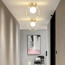 plafonnier led moderne en verre pour décoration intérieure et éclairage