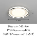 plafonnier led moderne intérieur à intensité variable pour tous les espaces