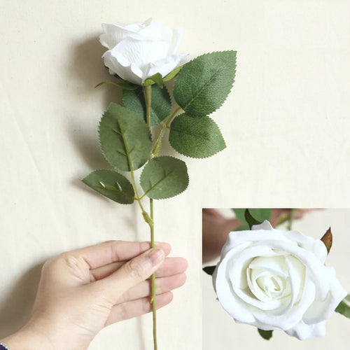 fleur artificielle en flanelle pour décoration intérieure et mariage - vue 14 sur 15