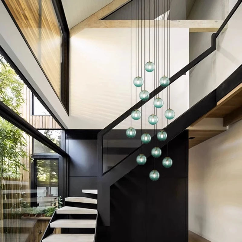 Nordique décor à la maison salle à manger suspension lumières éclairage intérieur plafonnier suspension lustre lampes pour salon - vue 3 sur 24