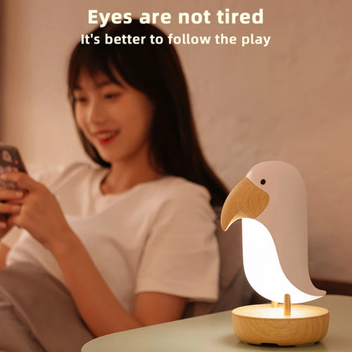 Lampe Veilleuse LED en forme d'oiseaux mignons - vue 4 sur 6