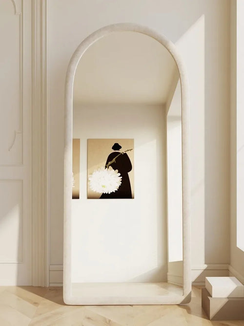 miroir moderne pleine longueur pour dressing et chambre - vue 4 sur 6