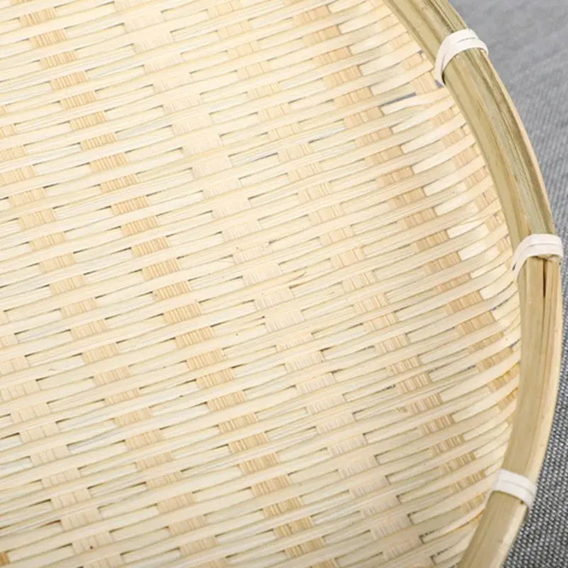 tamis en bambou naturel pour cuisine panier à pain décoratif rangement DIY - vue 7 sur 7