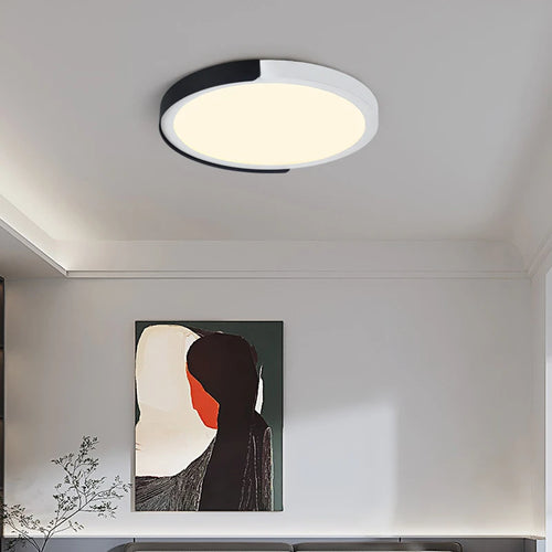 simple led trois anti-plafonnier rond maison lampe - vue 6 sur 12