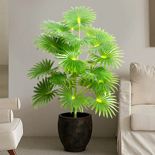 palmier artificiel tropical haut pour décoration intérieure et extérieure - vue 2 sur 11