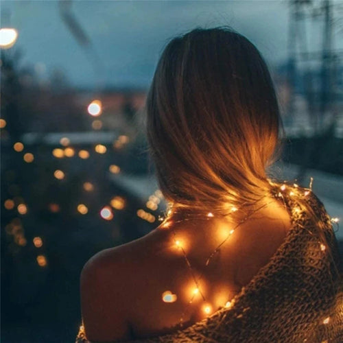 guirlande lumineuse led décoration fête mariage et noël - vue 7 sur 9