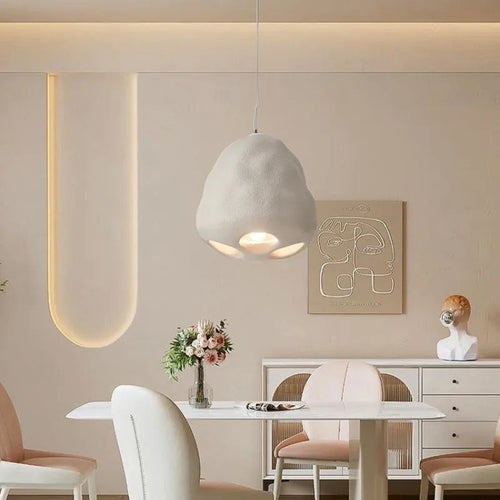 lustre led de style wabi sabi nordique créatif personnalisé - vue 2 sur 9