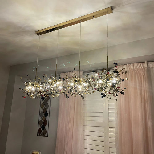 suspension design moderne en acier inoxydable pour intérieur - vue 5 sur 20