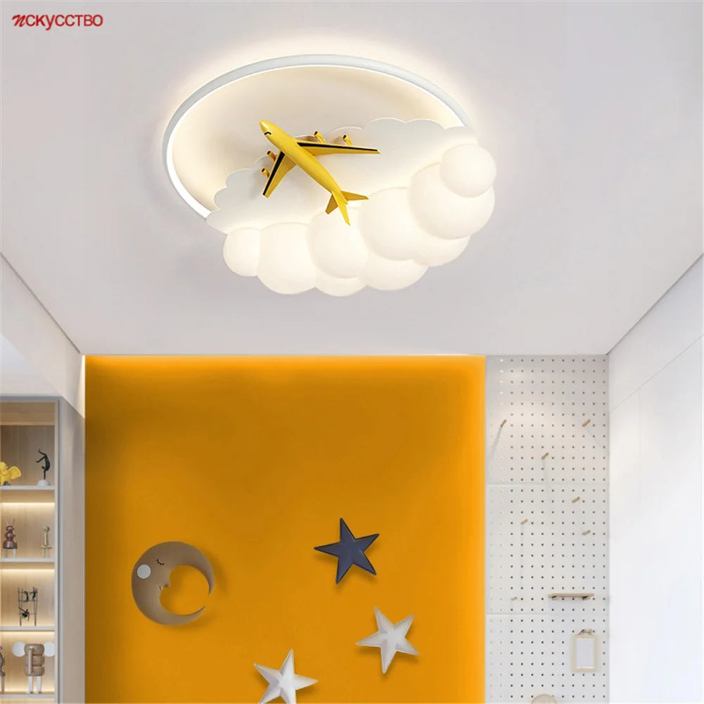plafonnier led créatif en acrylique pour décoration enfant - vue 1 sur 9