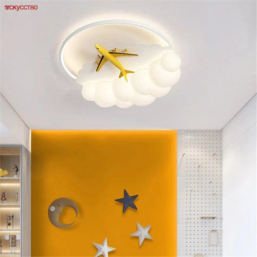plafonnier led créatif en acrylique pour décoration enfant - vue 2 sur 9