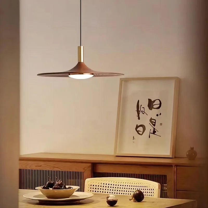lustre moderne style ovni protection des yeux design contemporain - vue 5 sur 8