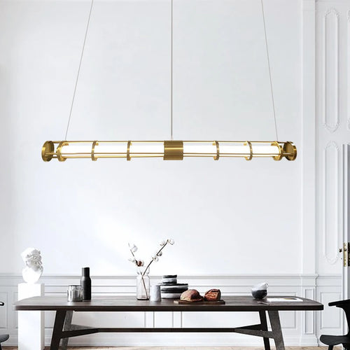 suspension tube nordique moderne pour décoration intérieure - vue 2 sur 10