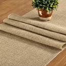 Chemin de table jute beige style rustique ferme