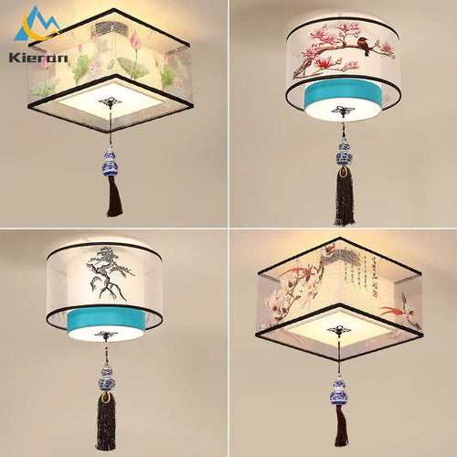 plafonnier led lotus oiseau moderne pour décoration hôtel - vue 4 sur 30