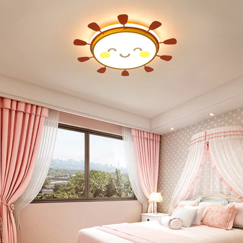 lampe de bureau ronde à led pour enfants et étude - vue 2 sur 7