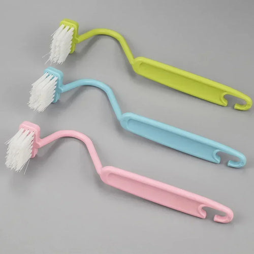 brosse de toilette incurvée outil de nettoyage pratique portable - vue 5 sur 9