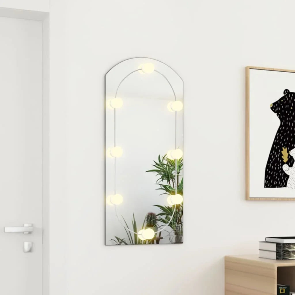 miroir led en forme d'arche pour décoration intérieure - vue 6 sur 7