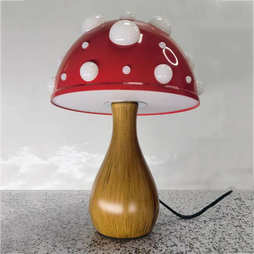 Lampe champignon Amanita tricolore LED USB - vue 7 sur 8
