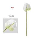 feuilles d'anthurium artificielles pour décoration florale et jardin