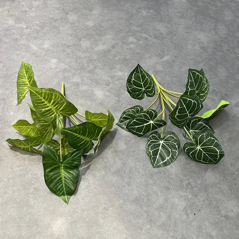 plantes artificielles feuillage de palmier décoration florale pour commerces - vue 6 sur 8