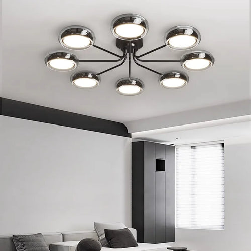 plafonnier moderne design rectangulaire à led pour intérieur - vue 2 sur 9