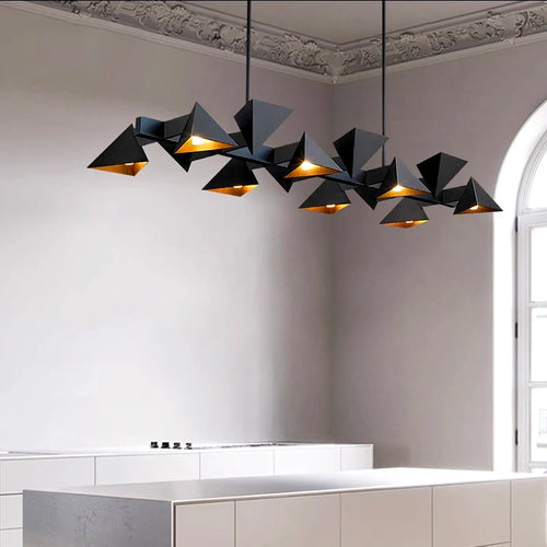 Lustres de salle à manger modernes éclairage intérieur Suspensions lumières lustres led pour l'éclairage intérieur du salon - vue 2 sur 10