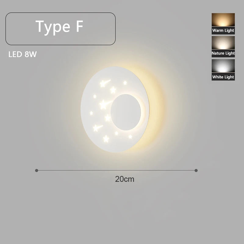 applique murale led minimaliste montée en surface - vue 15 sur 16