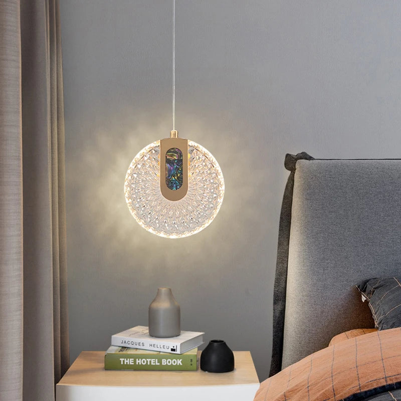 lustre moderne simple de luxe à tête unique - vue 5 sur 17