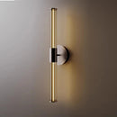 applique murale minimaliste industrielle en verre de cuivre led rétro créative