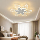 plafonnier led art déco fleuri pour bureau et étude