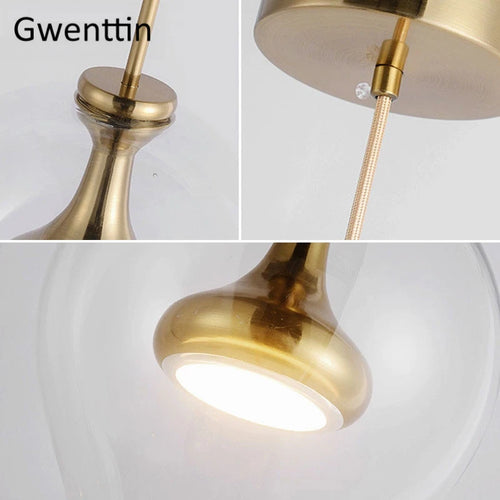 suspension en verre moderne pour décoration intérieure élégante - vue 9 sur 9