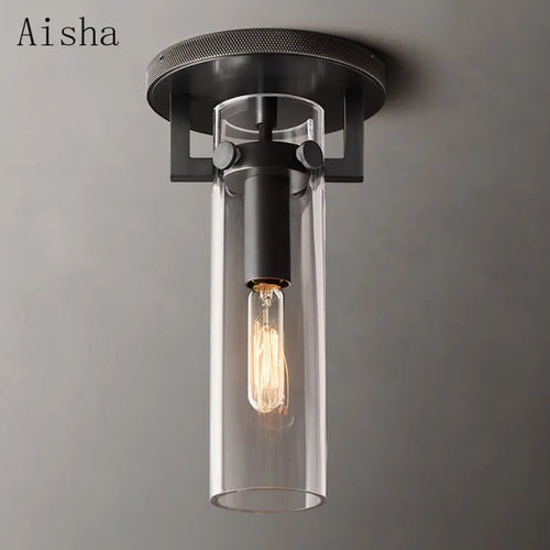 suspension industrielle en verre pour décoration intérieure - vue 4 sur 15