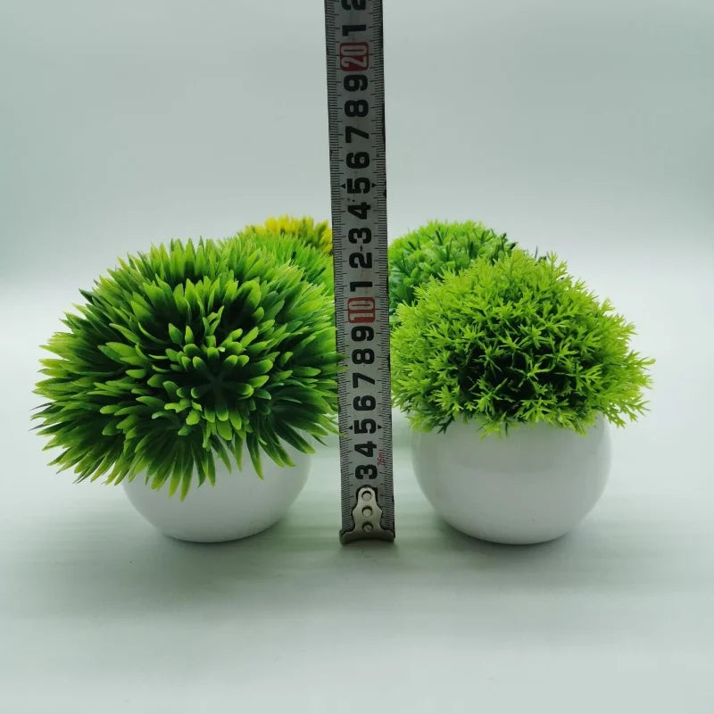 plantes artificielles bonsaï décoratives pour bureaux et tables - vue 6 sur 12