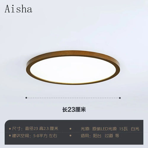 plafonnier ultra mince design moderne pour intérieur élégant - vue 7 sur 12