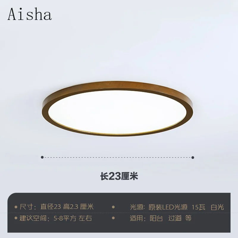 plafonnier ultra mince design moderne pour intérieur élégant - vue 6 sur 12