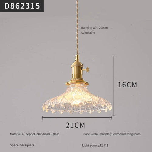 suspension moderne en laiton et verre pour intérieur - vue 22 sur 30