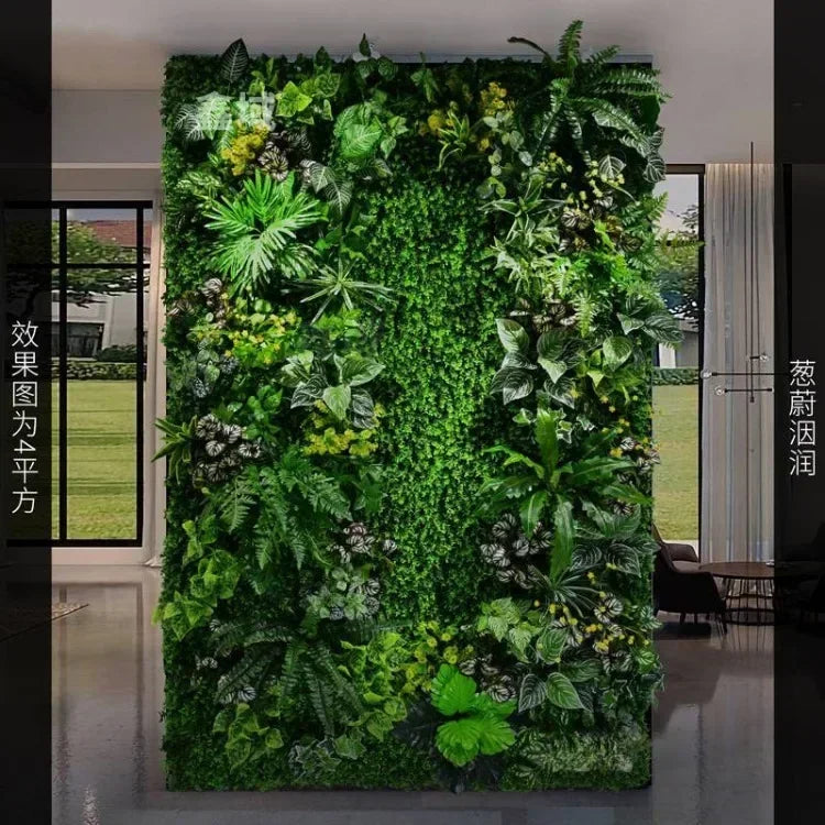 mur végétal artificiel pour décoration extérieure et aménagement paysager - vue 20 sur 30